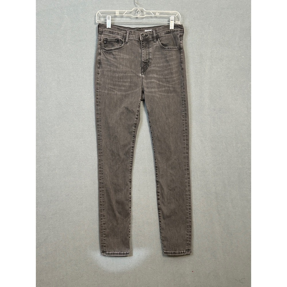 H&M &Denim Shaping Skinny Jeans Gray High Waist Stretch Size 31 Reg 0399136 7
